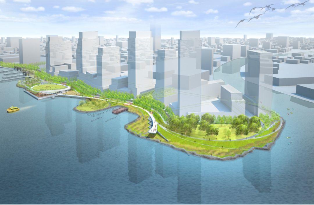 紐約獵人角南濱水公園 Hunter’s Point South Park 