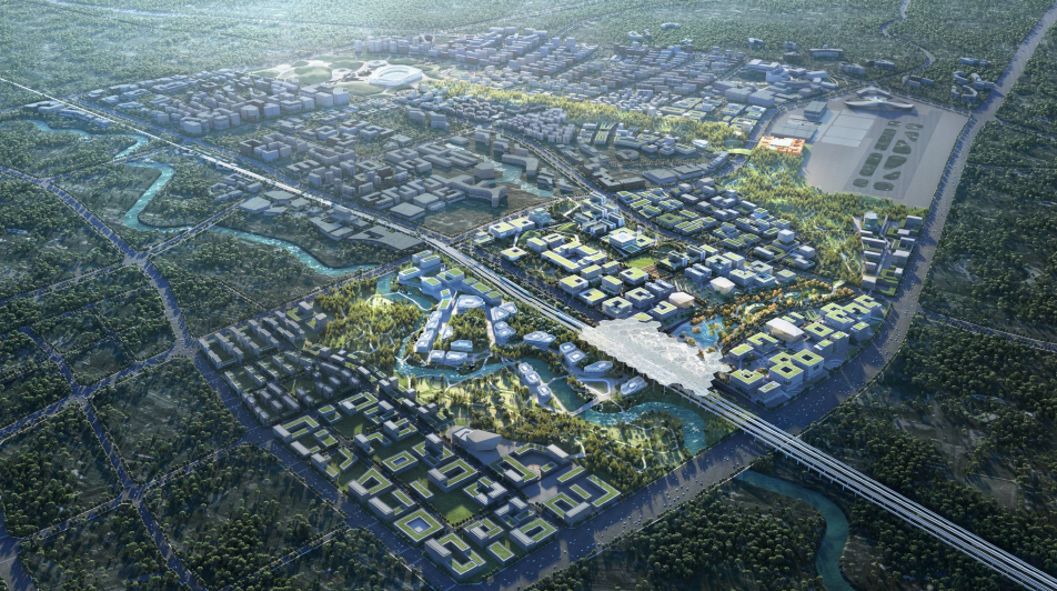 OMA 成都未來科技城起步區設計提案