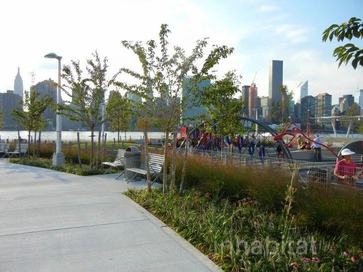 紐約獵人角南濱水公園 Hunter’s Point South Park 