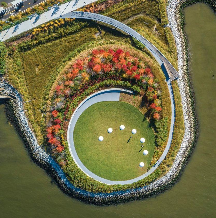 紐約獵人角南濱水公園 Hunter’s Point South Park 