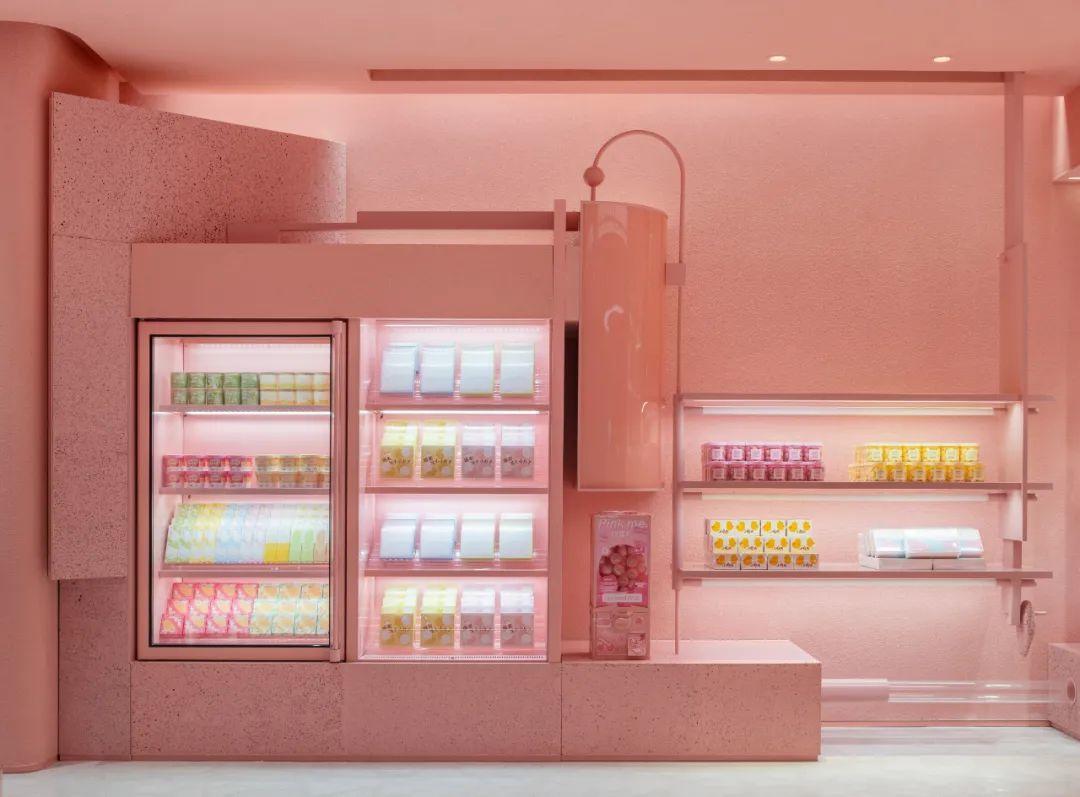 Bakery interior design 甜點麵包店室內設計 南京好利來Holiland Pink店／DAS Lab