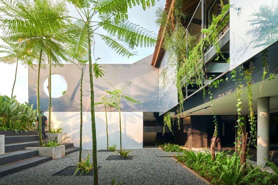 indonesia green architecture 印尼RAD+ar企業總部 綠建築