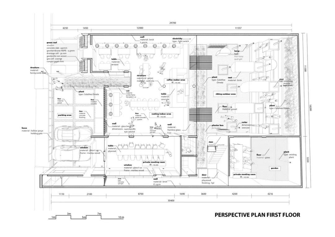 indonesia green architecture 印尼RAD+ar企業總部 綠建築