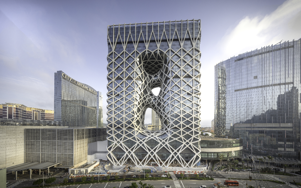 澳門摩珀斯Morpheus酒店外觀／Zaha Hadid Architects
