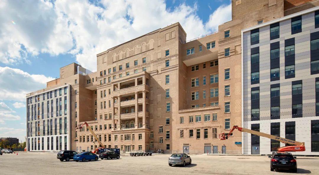 庫克郡醫院改造Cook County Hospital／SOM