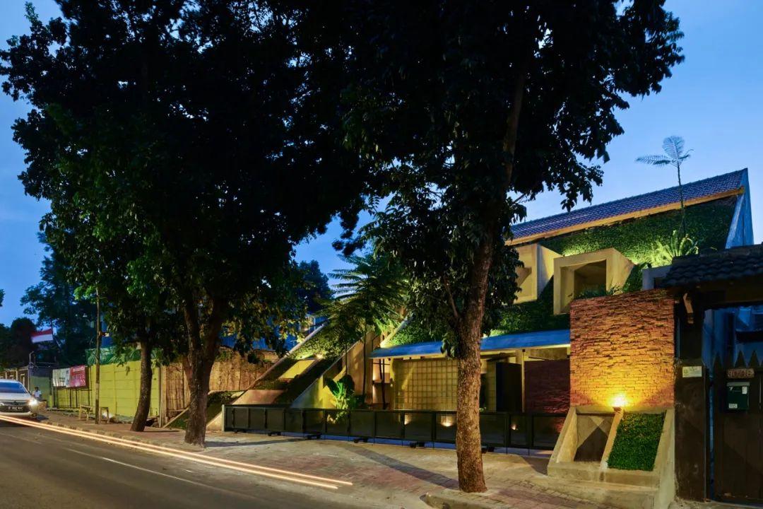 indonesia green architecture 印尼RAD+ar企業總部 綠建築