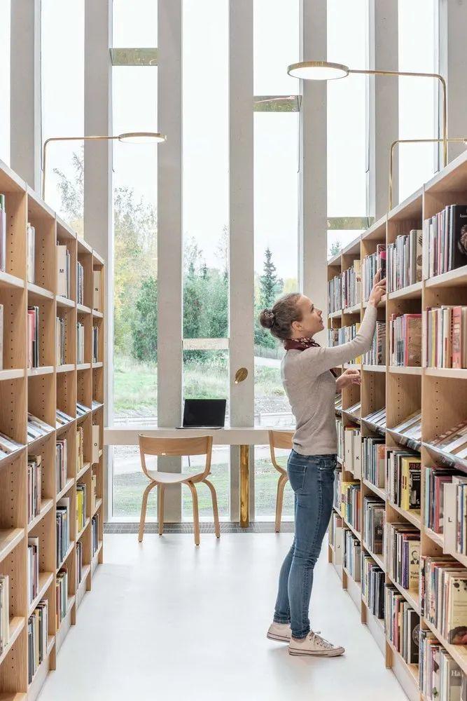 芬蘭圖書館Finland Fyyri Kirkkonummi Library／JKMM Architects
