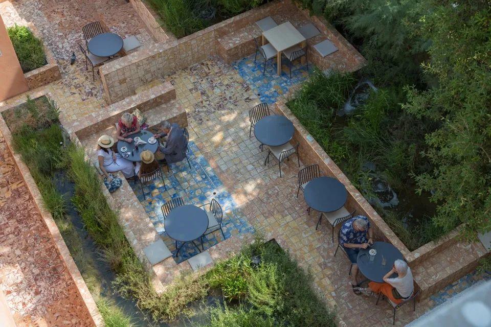 Sudest 1401 餐廳 鳥瞰活生潟湖(Laguna Viva) 威尼斯活生潟湖景觀設計 Venice Garden Landscape Design Laguna Viva/Assemble Studio