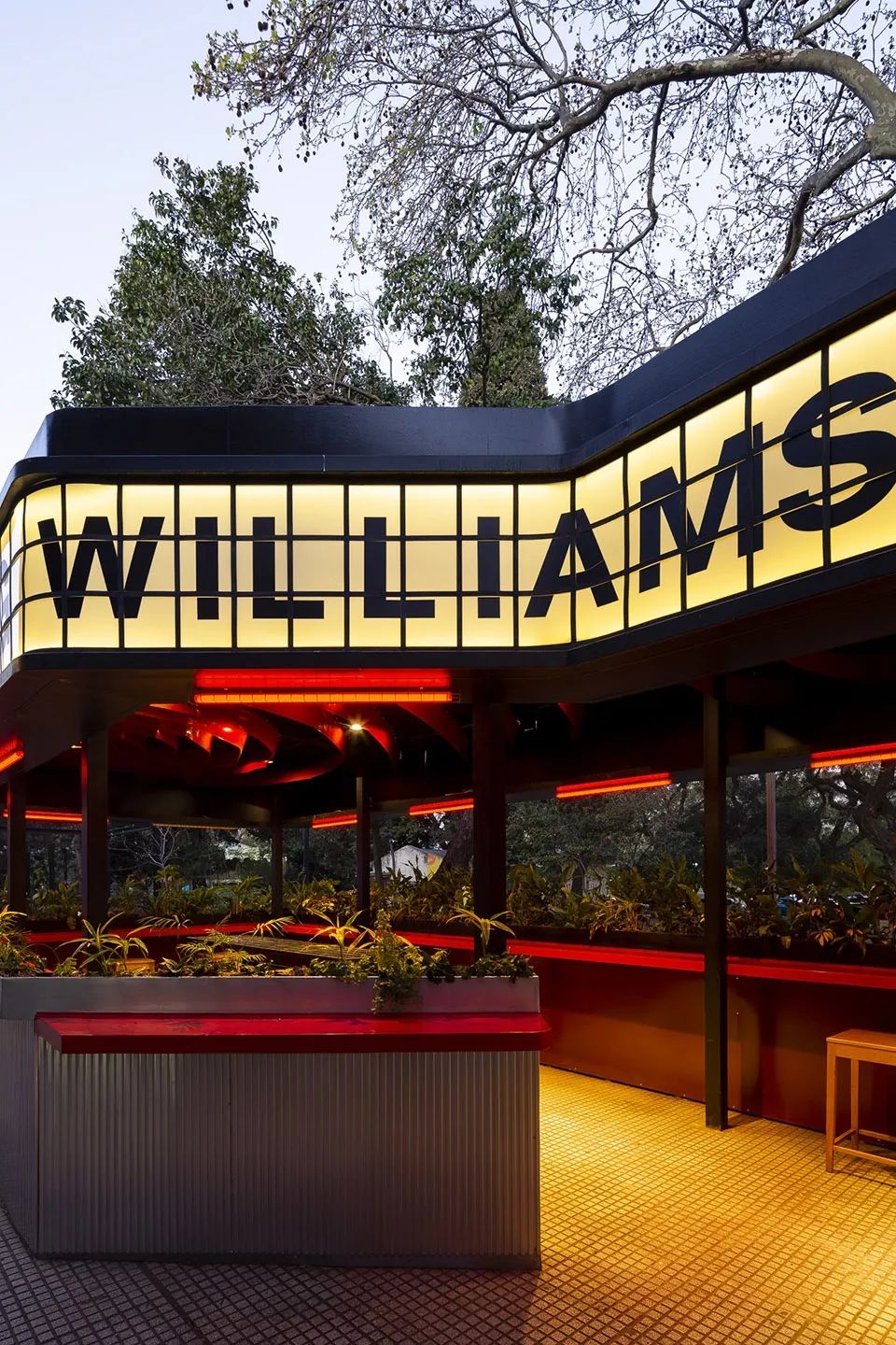 餐廳LOGO，阿根廷酒吧Williamsburg Bar／Hitzig Militello Architects