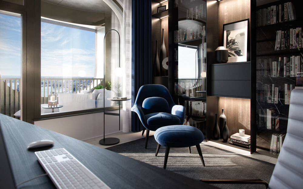New York City NYC Manhattan 130 William Luxury Condo 曼哈頓豪宅／Aston Martin David Adjaye