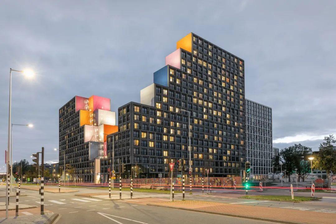 荷蘭阿姆斯特丹學生住宅 OurDomain Amsterdam South East／OZ Architects