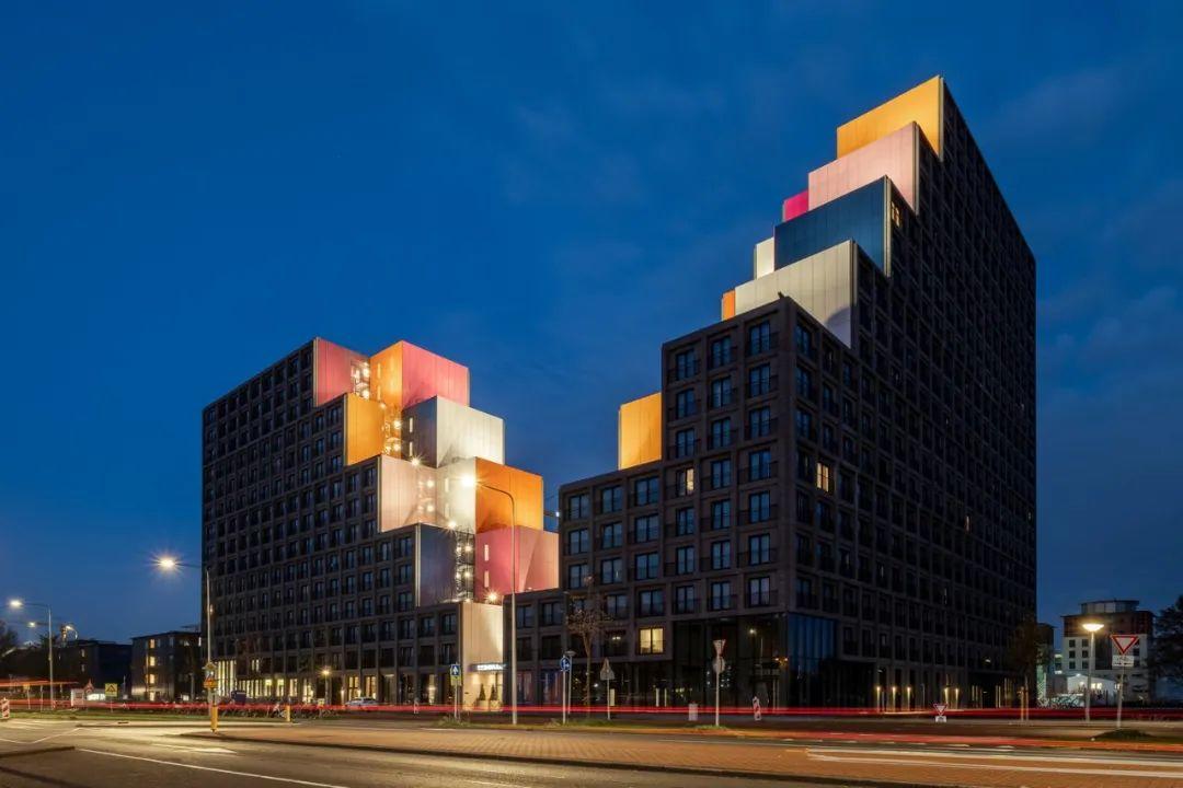 荷蘭阿姆斯特丹學生住宅 OurDomain Amsterdam South East／OZ Architects