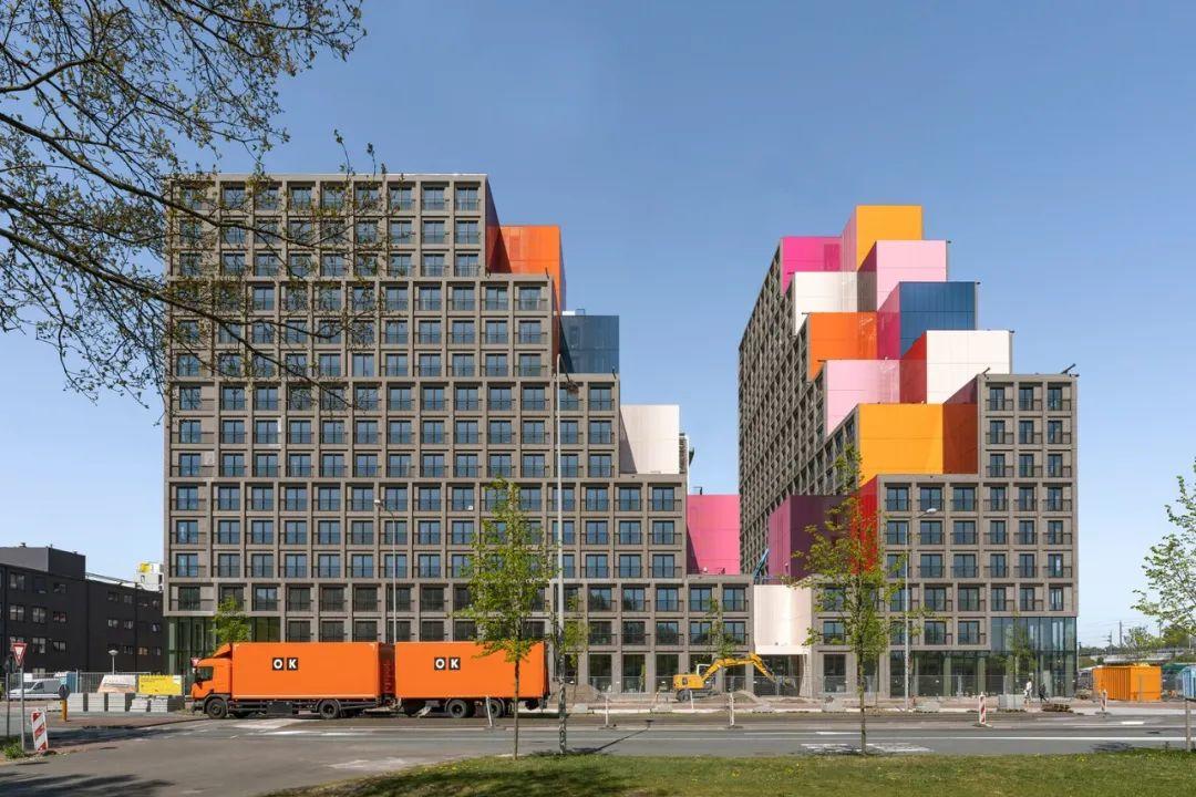 荷蘭阿姆斯特丹學生住宅 OurDomain Amsterdam South East／OZ Architects