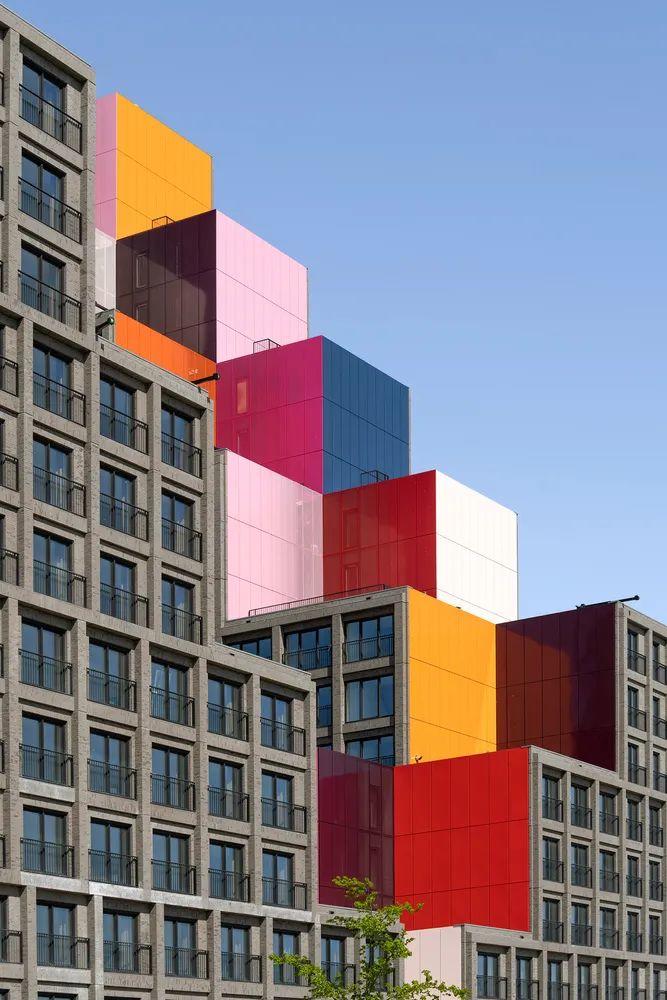 荷蘭阿姆斯特丹學生住宅 OurDomain Amsterdam South East／OZ Architects