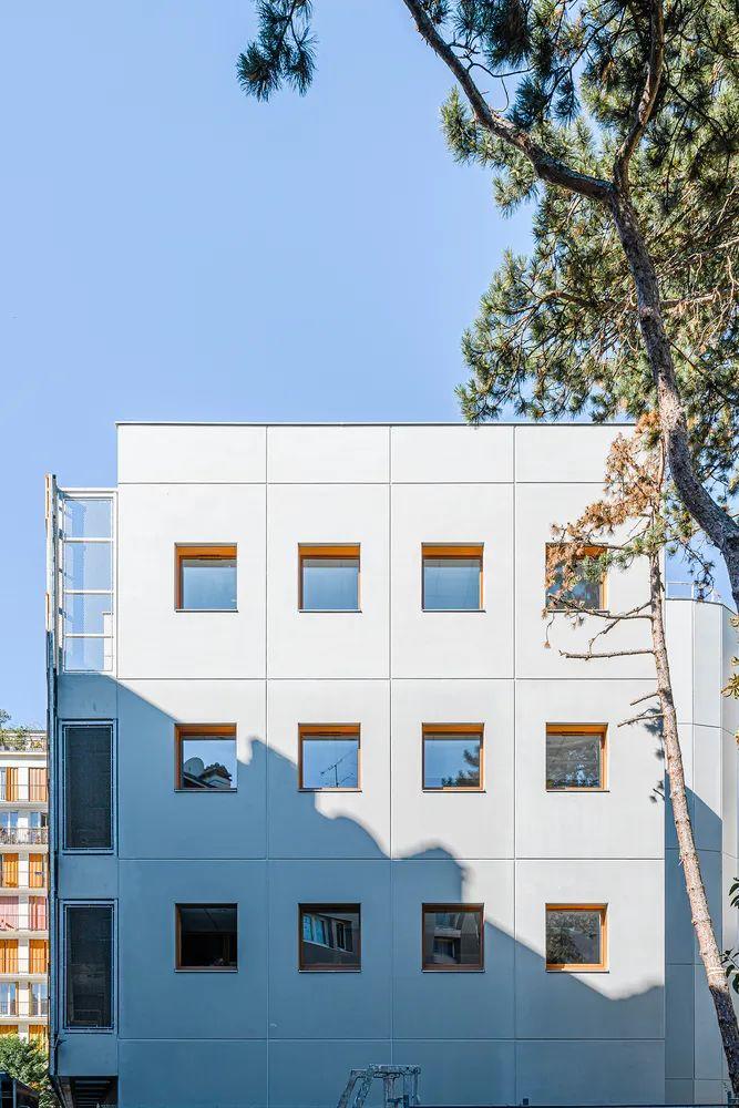 Paris Kindergarten 巴黎綠建築幼兒園Creche Justice Nurserie／BFV Architectes
