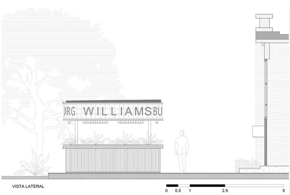 ，阿根廷酒吧Williamsburg Bar／Hitzig Militello Architects