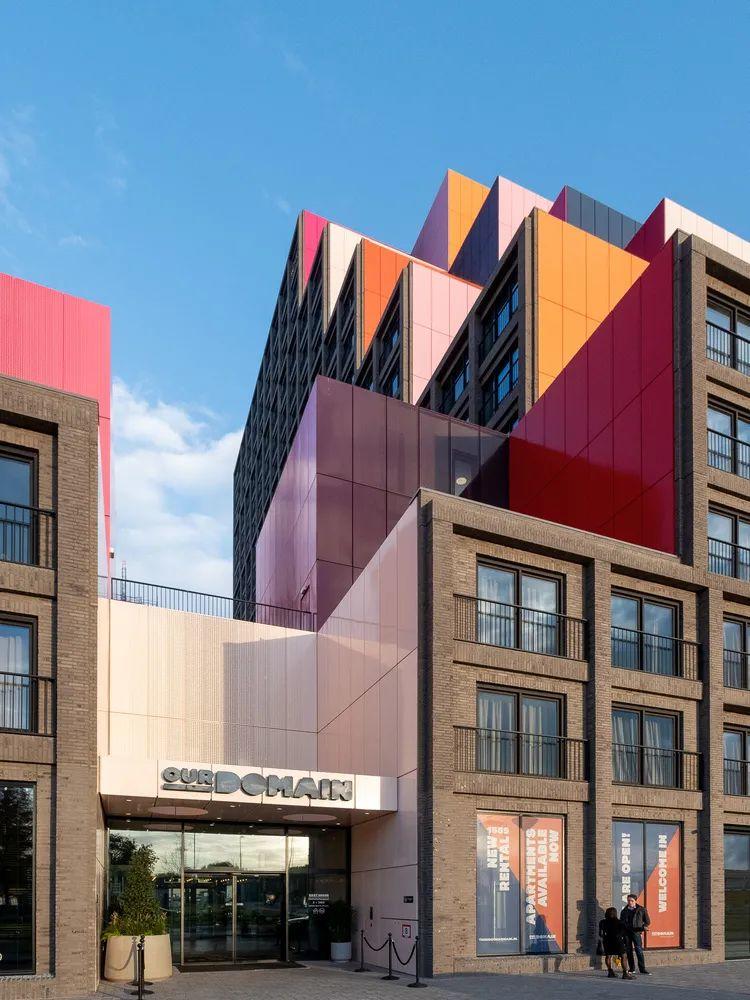 荷蘭阿姆斯特丹學生住宅 OurDomain Amsterdam South East／OZ Architects