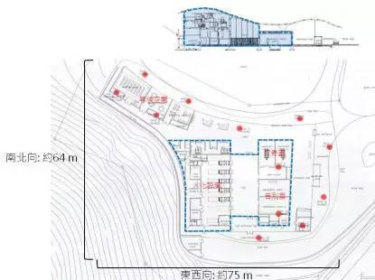 平面圖與剖面圖 瞑想の森 市営斎場火葬場 | Crematorium in Kakamigahara／伊東豐雄 Toyo Ito