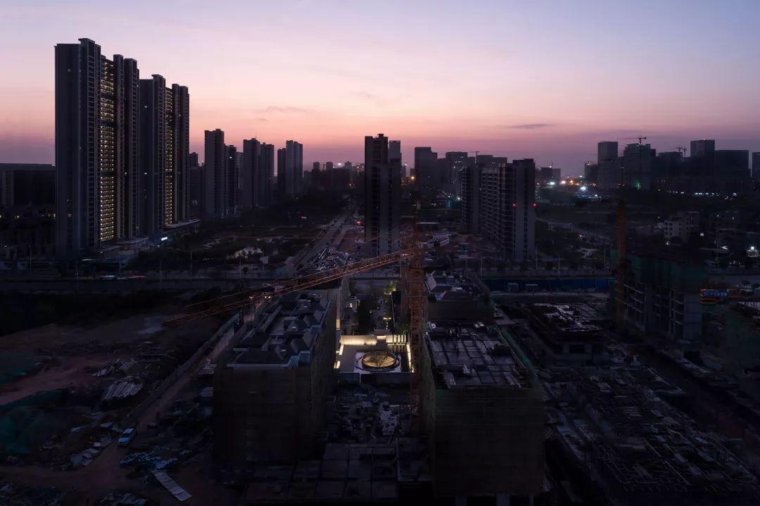 鳥瞰這座城市中的銷售會館