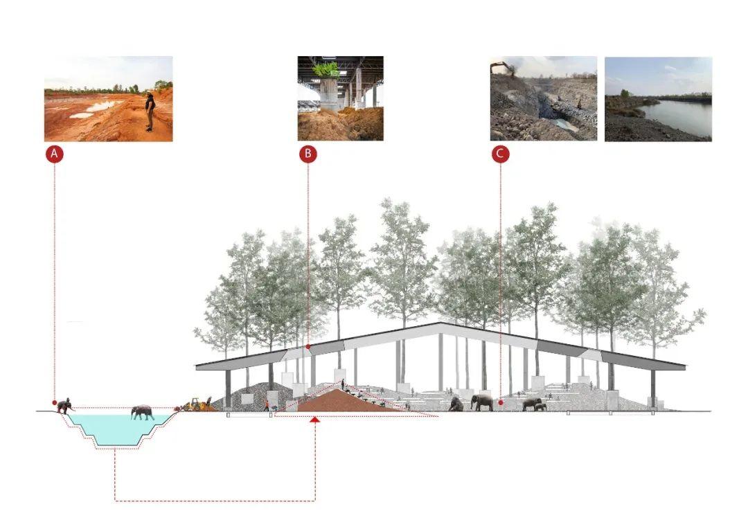 泰國大象世界Elephant World象村(หมู่บ้านช้างจังหวัดสุรินทร์)／Bangkok Project Studio