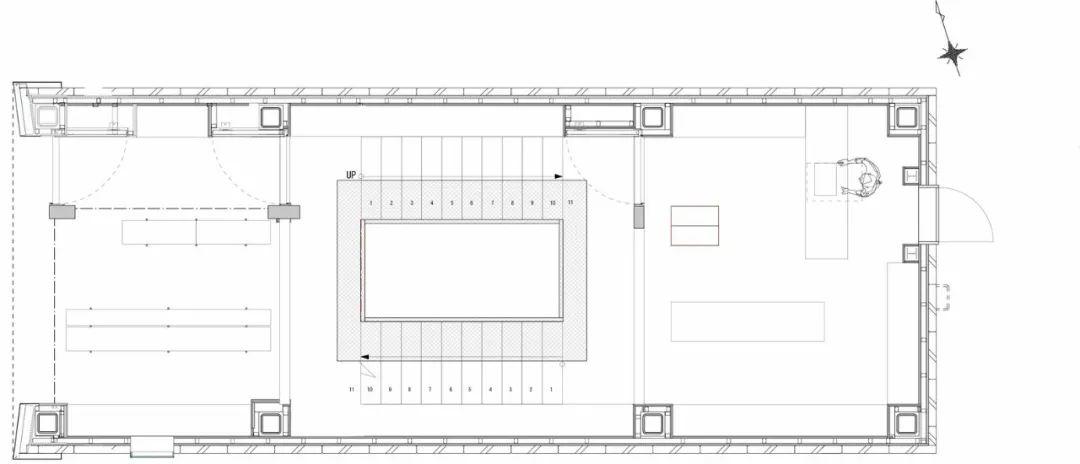 地面層平面圖，馬嶋屋菓子道具店／KAMITOPEN