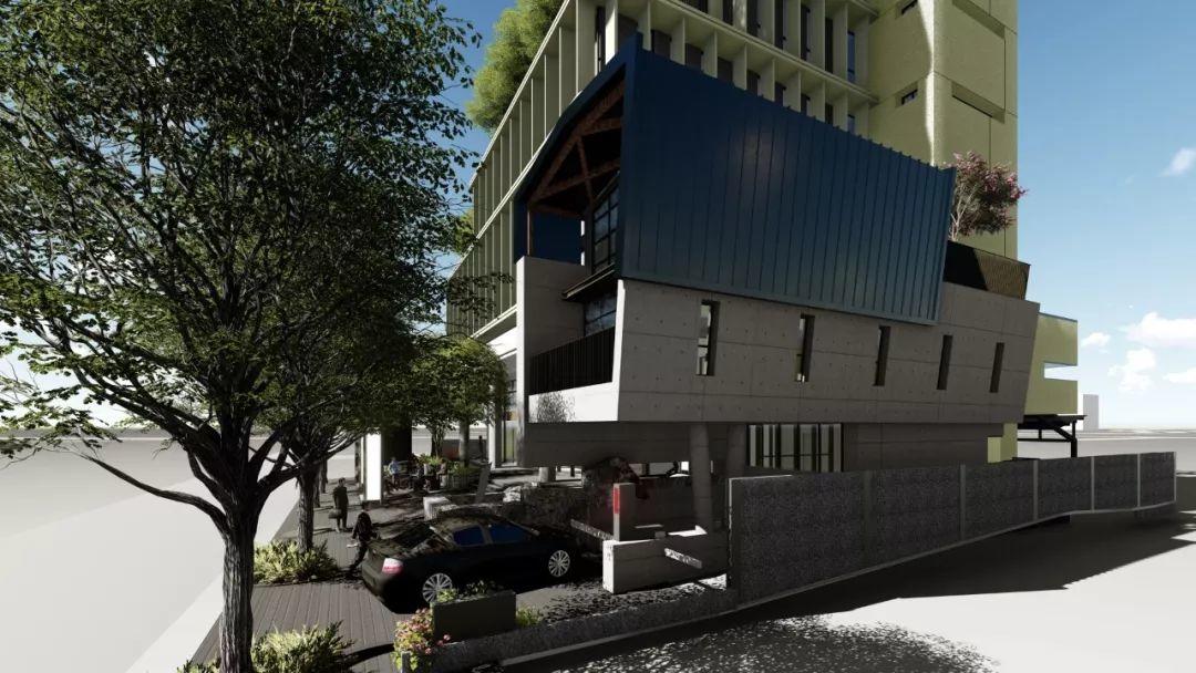 瑞柏盛大樓效果圖／開務聯合建築師事務所