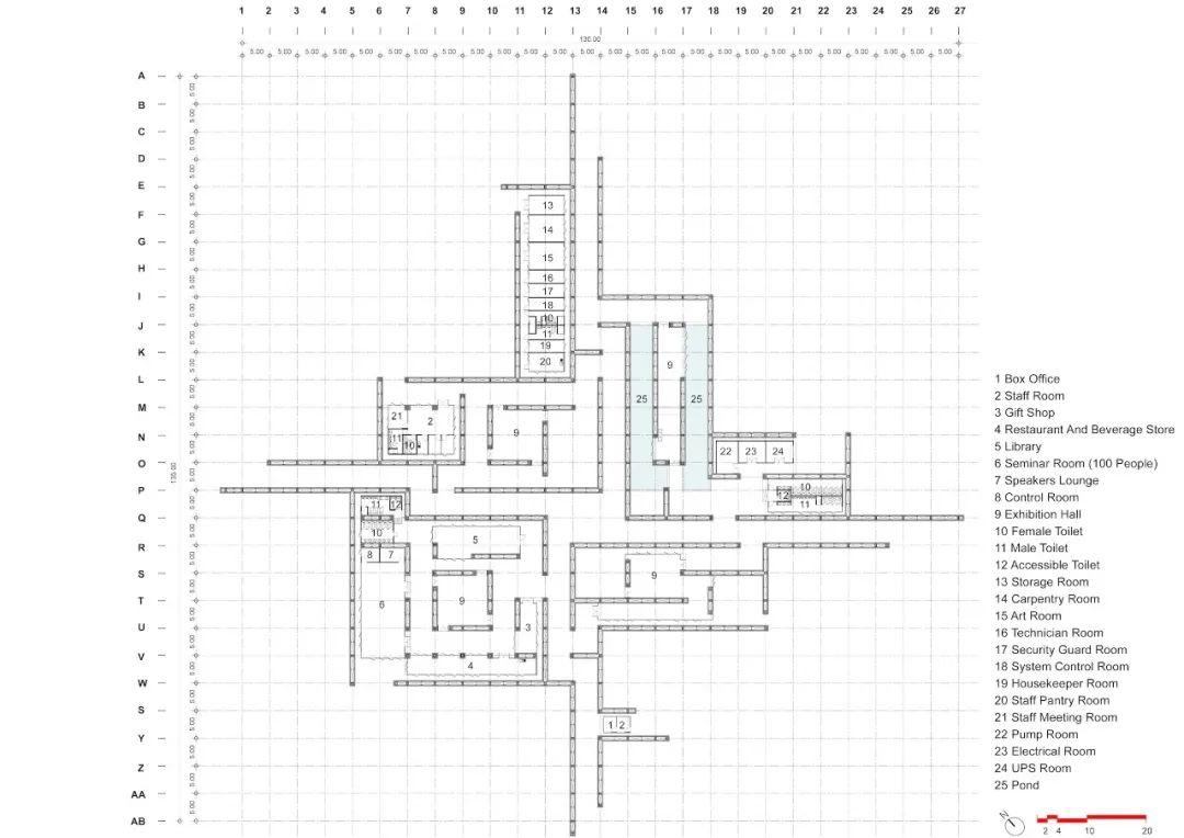 平面圖 Plan 泰國大象世界Elephant World象村(หมู่บ้านช้างจังหวัดสุรินทร์)／Bangkok Project Studio