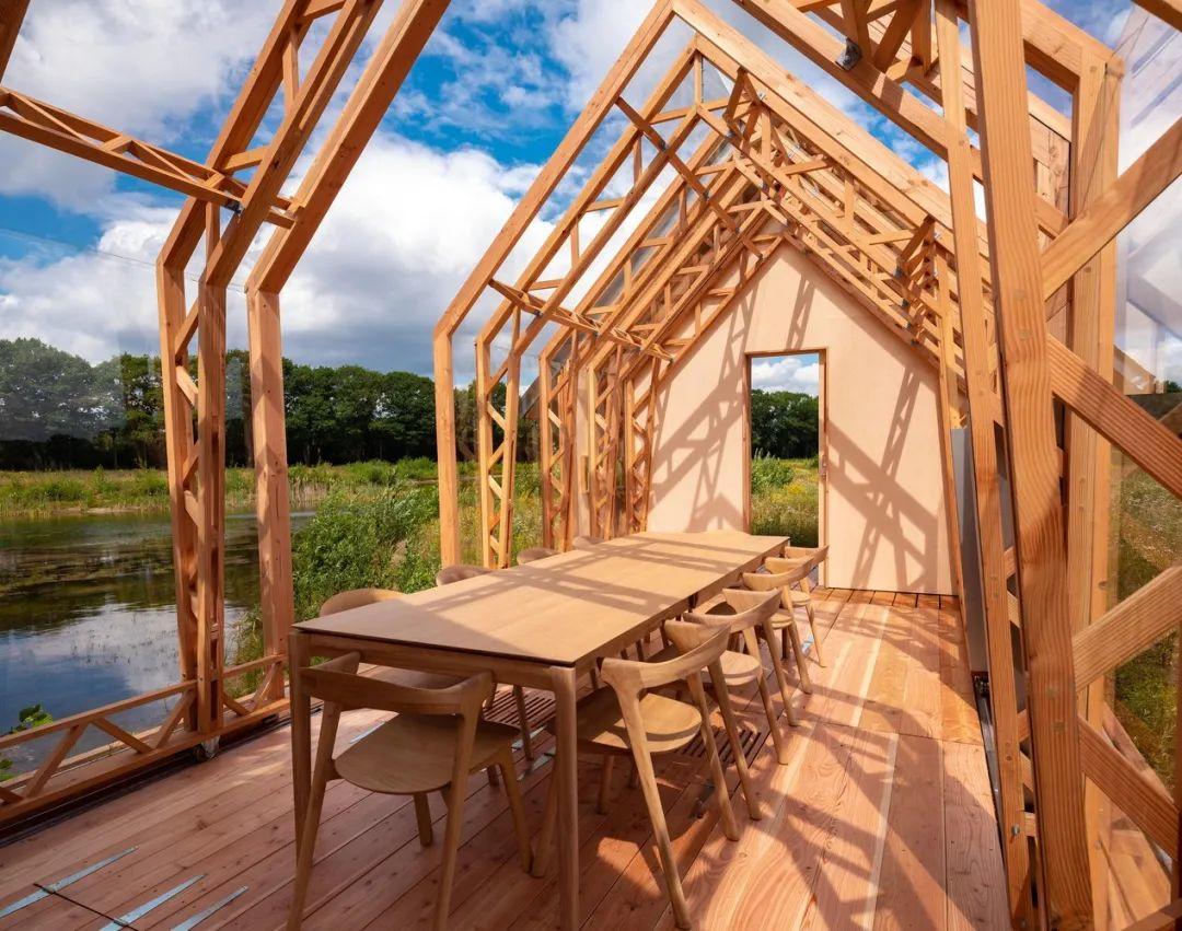 模組化建築 ANNA小木屋／Caspar Schols