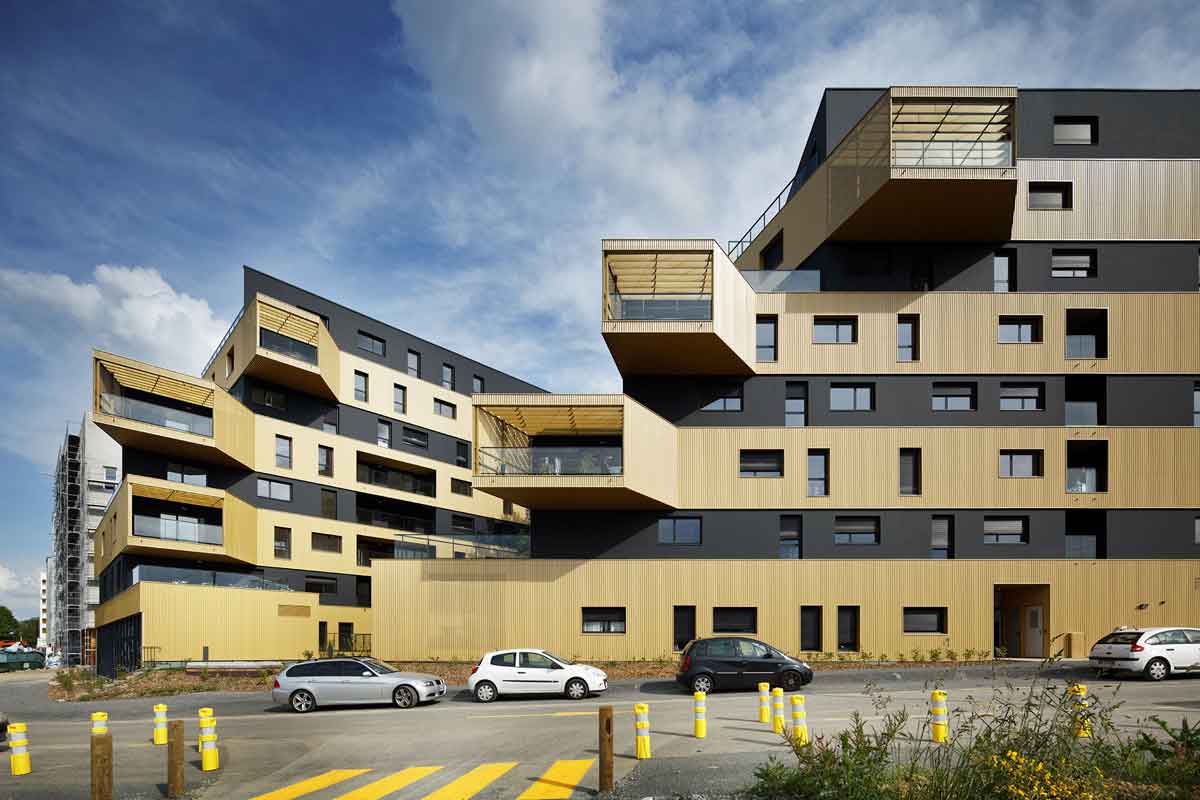 法國社會住宅L’Equatoria Apartments／Christophe Rousselle Architecte