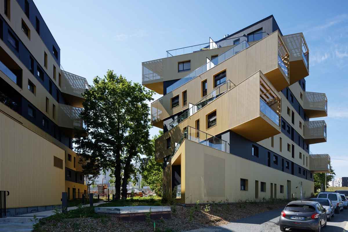 法國社會住宅L’Equatoria Apartments／Christophe Rousselle Architecte