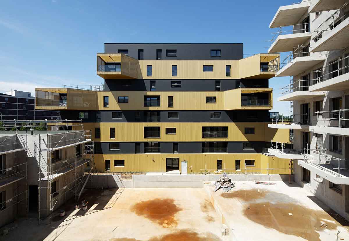 法國社會住宅L’Equatoria Apartments／Christophe Rousselle Architecte