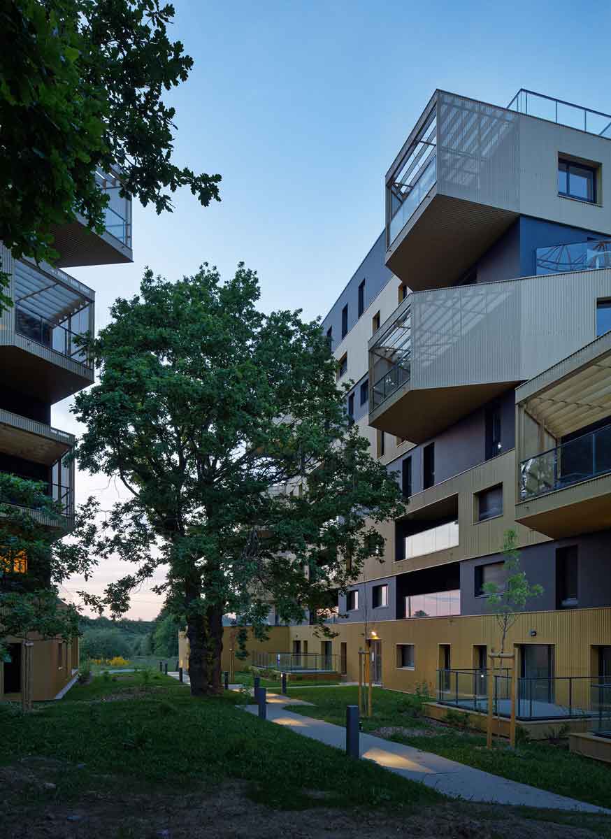 法國社會住宅L’Equatoria Apartments／Christophe Rousselle Architecte