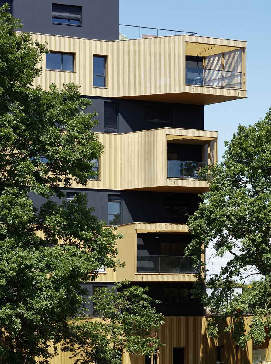 法國社會住宅L’Equatoria Apartments／Christophe Rousselle Architecte