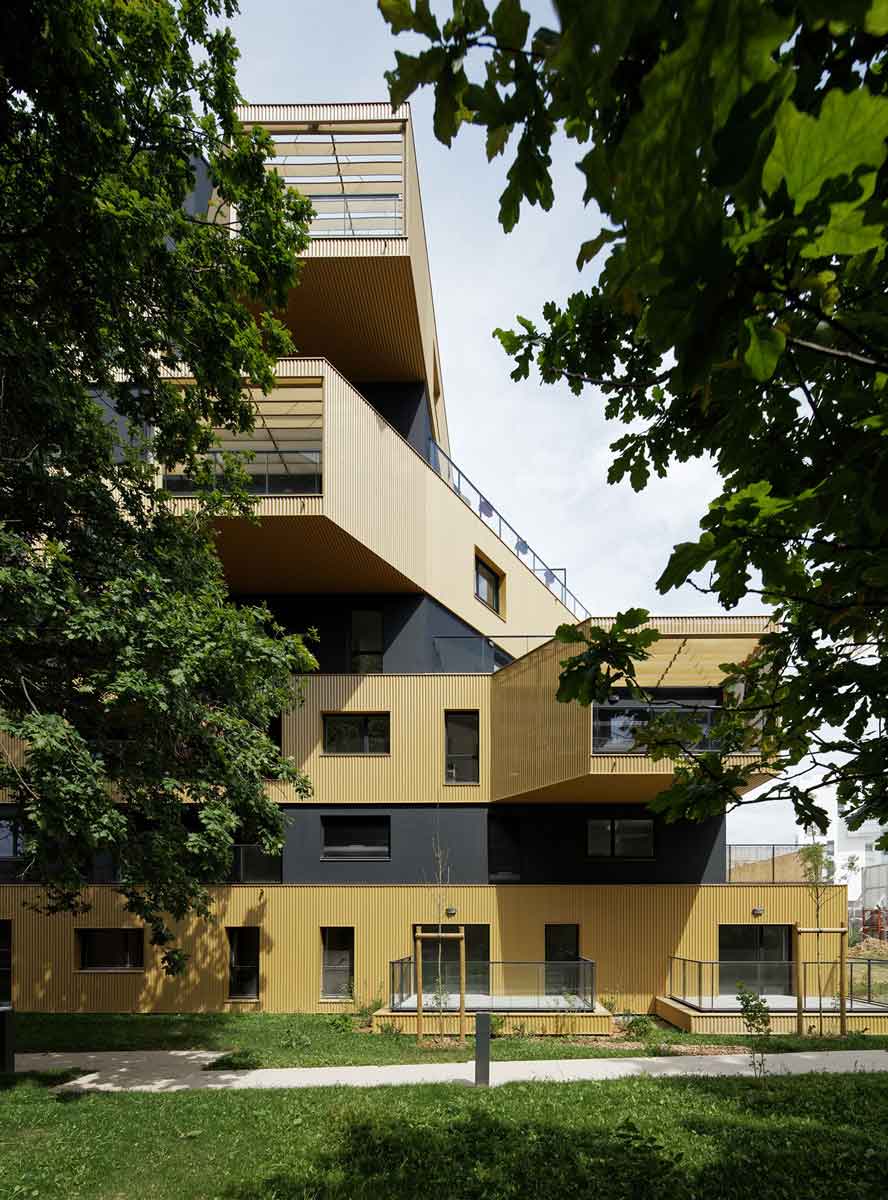 法國社會住宅L’Equatoria Apartments／Christophe Rousselle Architecte