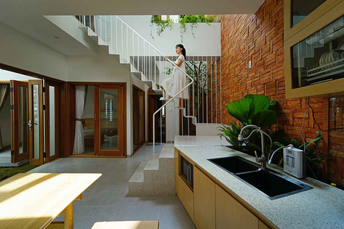 越南廣義市私人住宅A-House／IZ Architects