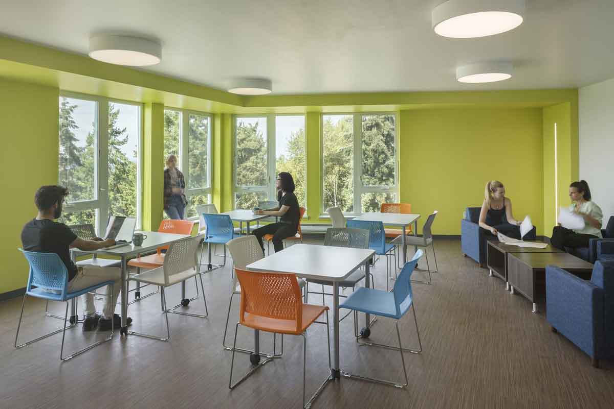 Bellevue College Residential Hall/NAC Architecture