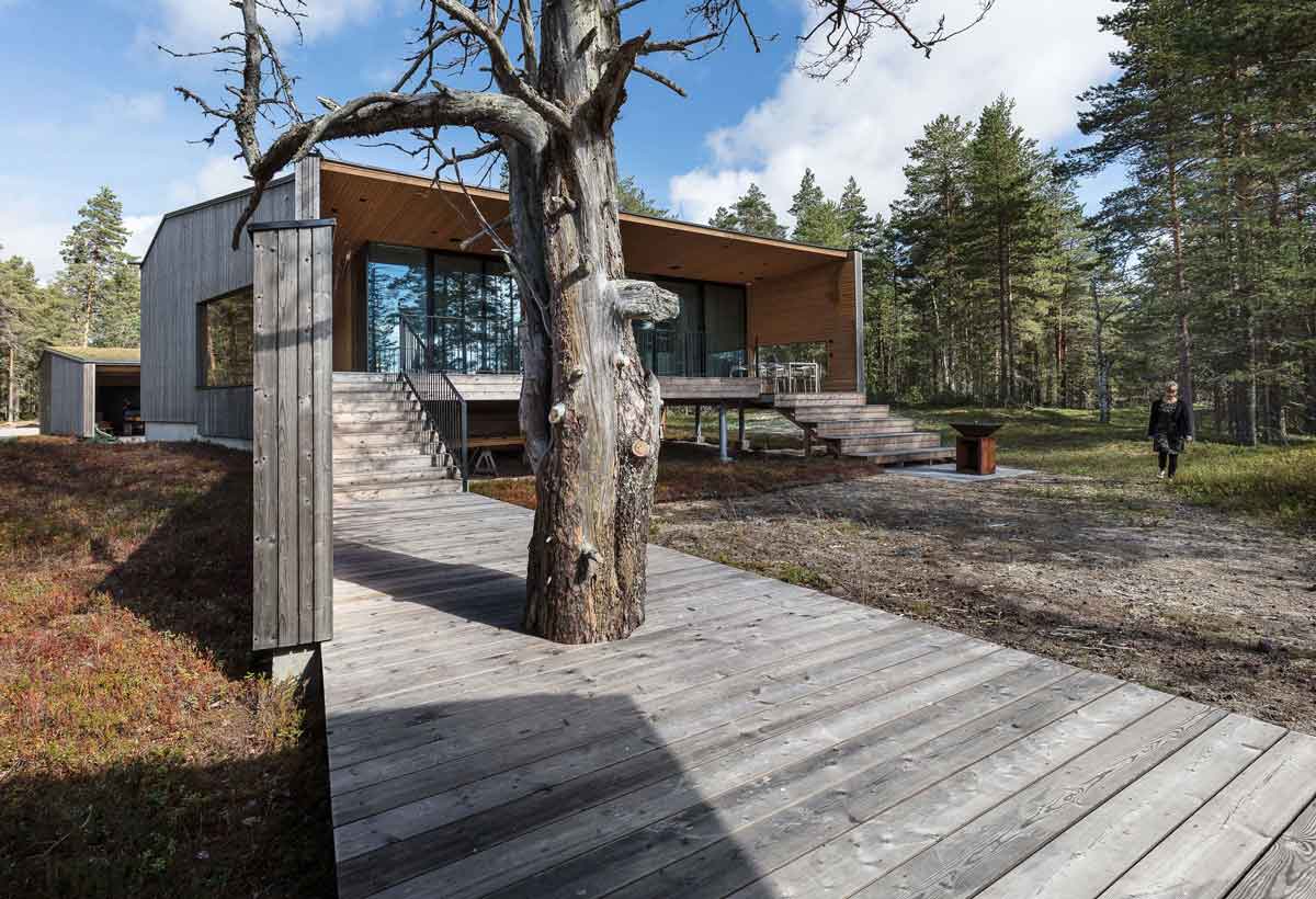 芬蘭私人別墅Villa Ryysyranta II／PAVE Architects