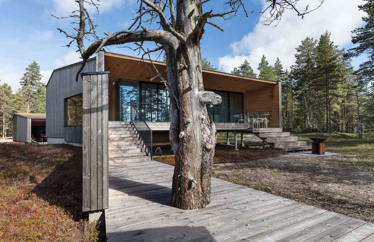 芬蘭私人別墅Villa Ryysyranta II／PAVE Architects
