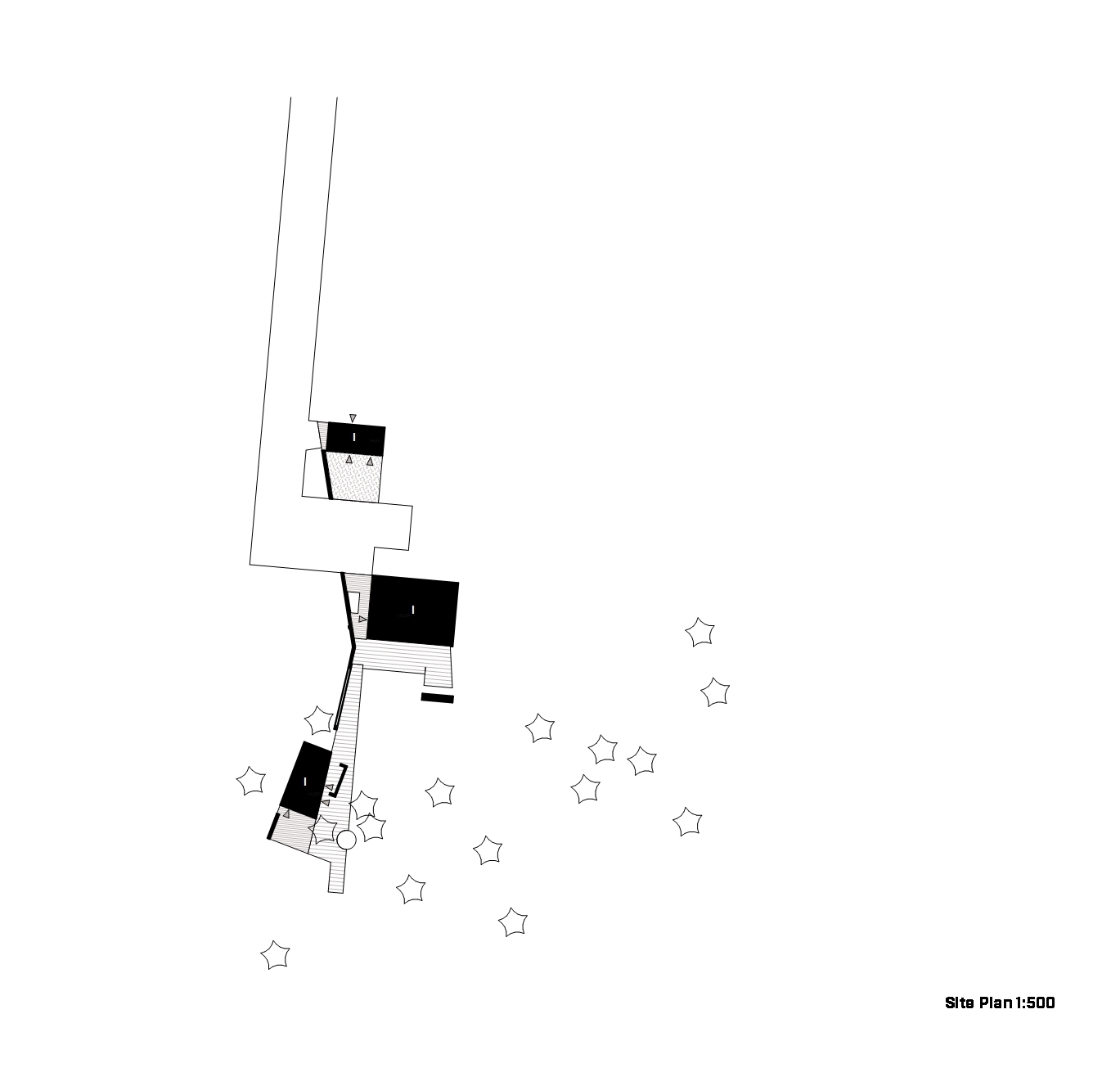 基地平面圖，芬蘭私人別墅Villa Ryysyranta II／PAVE Architects