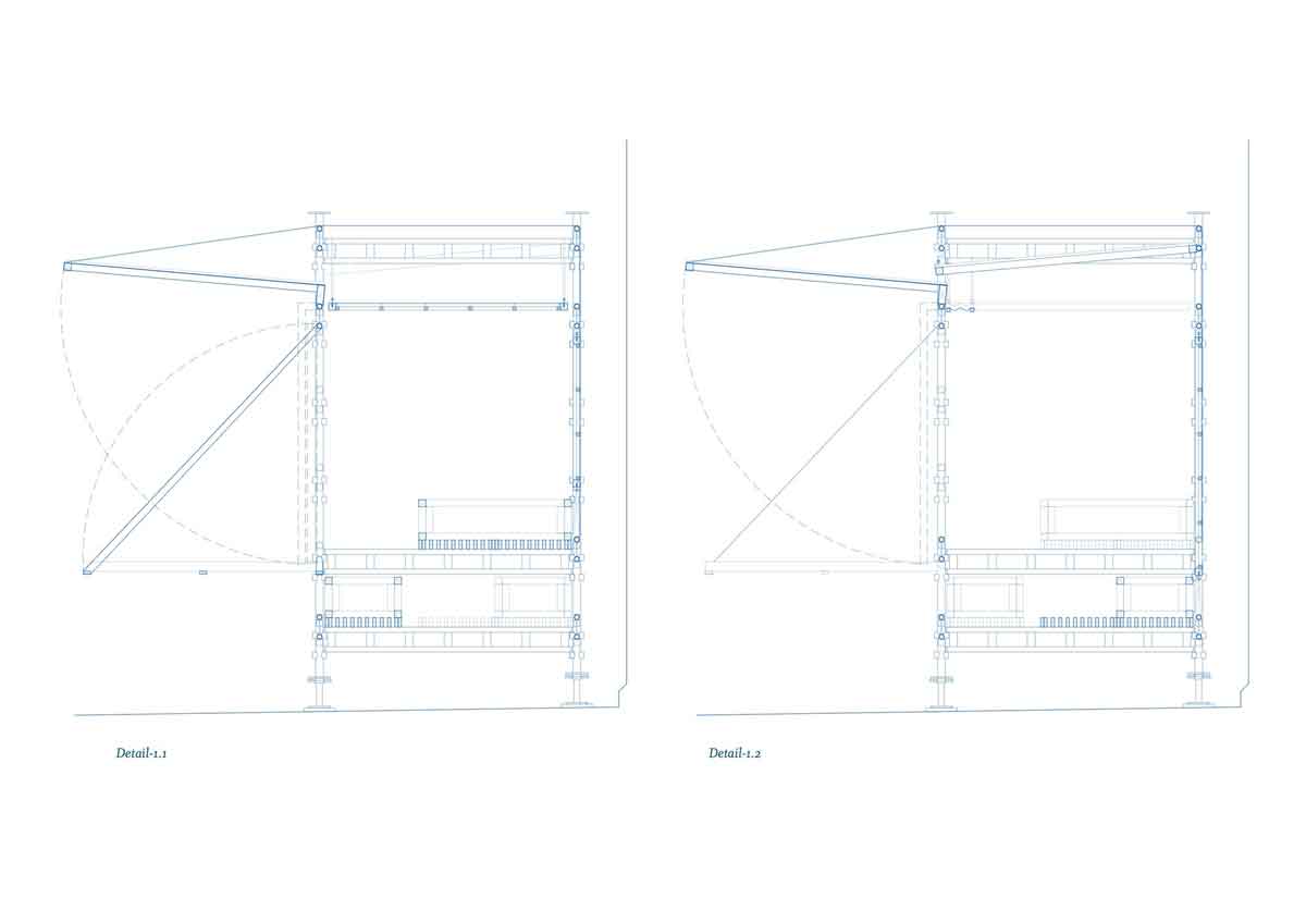 Section,Kasvattamo Greenhouse／ROOH Studio