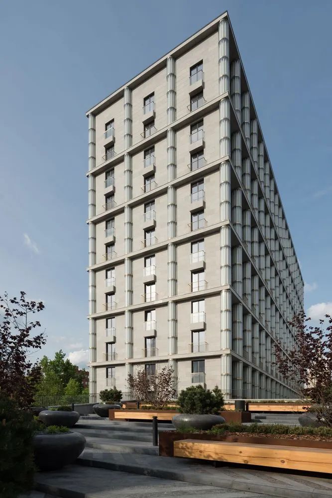 莫斯科Kutuzovskiy XII集合住宅／Tsimailo Lyashenko and Partners