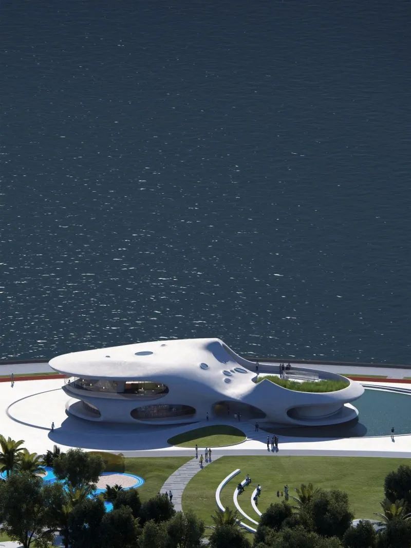 蟲洞圖書館／MAD Architects