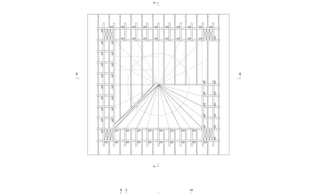 平面圖 Plan 智利景觀瞭望塔／Azócar Catrón Arquitectos