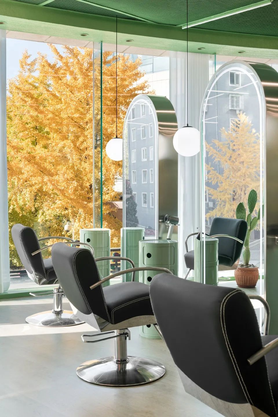 EGO日式美髮館室內設計／意思建築