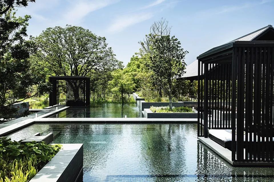 山野中的度假勝地，安縵伊沐溫泉度假村／Kerry Hill Architects