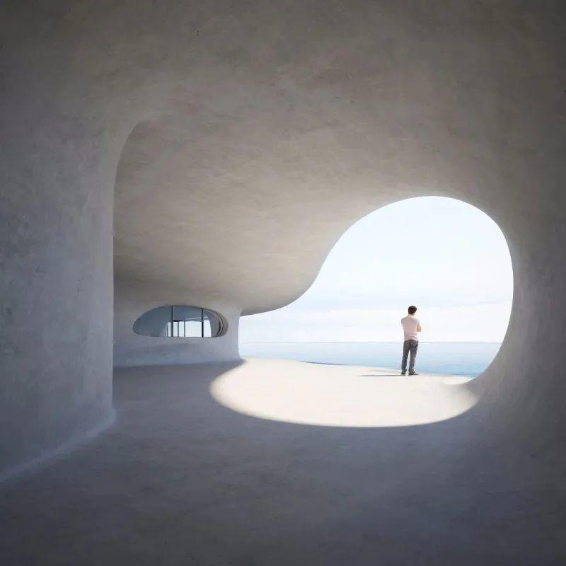 蟲洞圖書館／MAD Architects