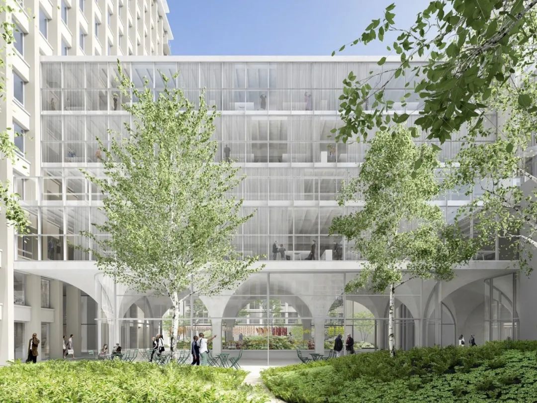 巴黎莫蘭大樓翻新、改建、增建案／David Chipperfield Architects