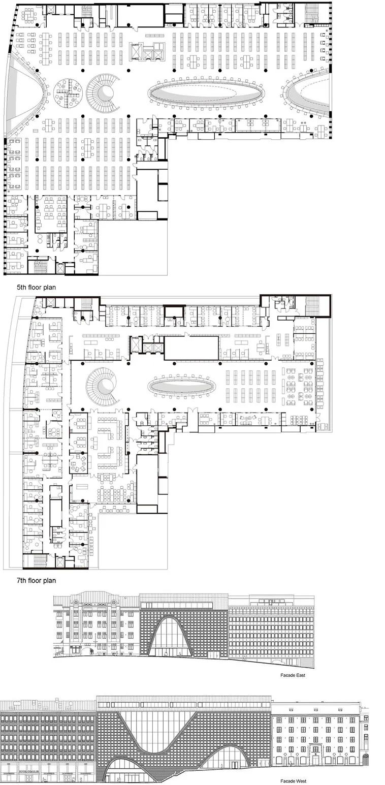 芬蘭赫爾辛基大學主圖書館／Anttinen Oiva Architects
