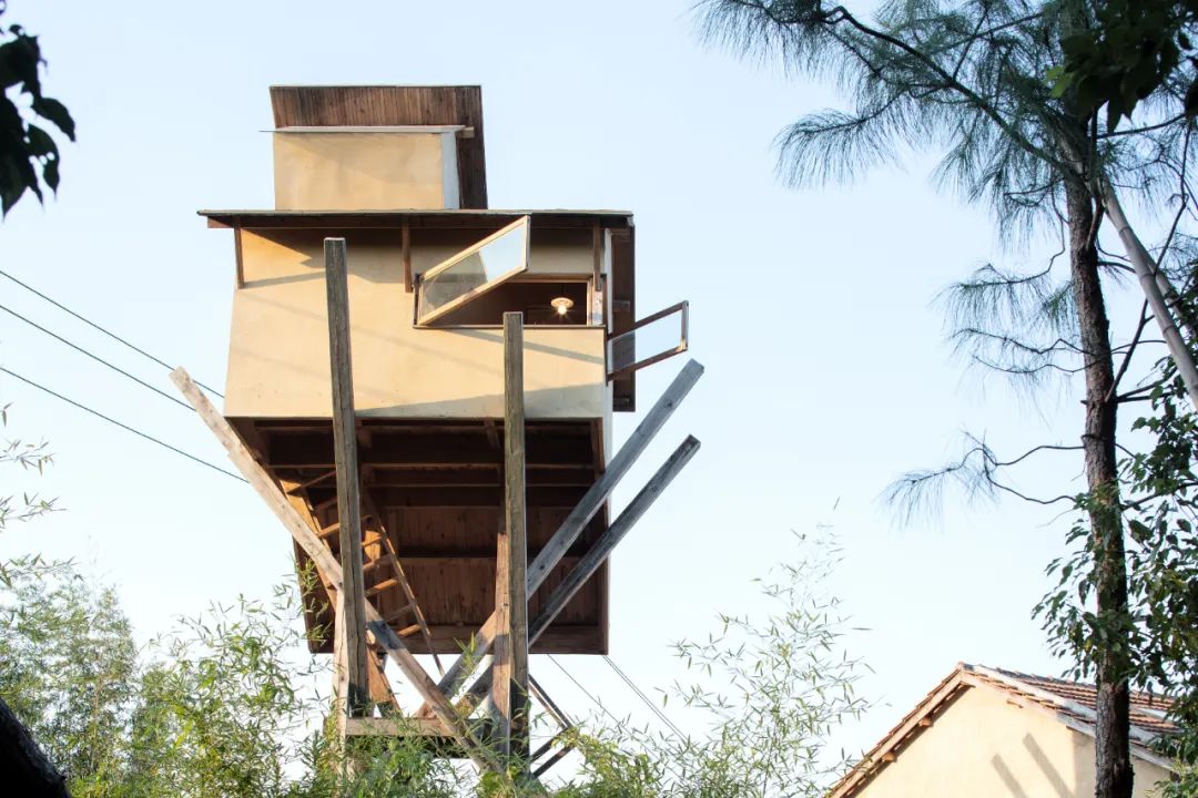 木構造冥想守望塔／跳房子建築工作室