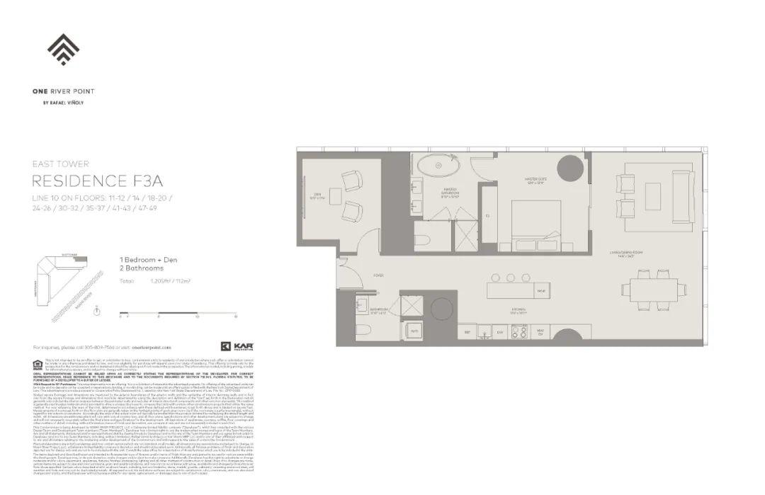邁阿密水岸頂級豪宅One River Point／安縵之父Adrian Zecha＋建築師Rafael Vinoly